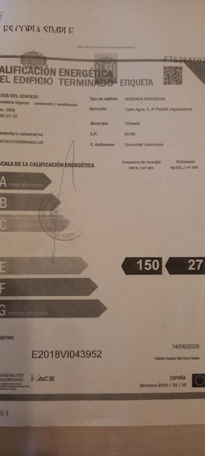 Apartamento ROMERO Cabo Roig, solárium opcional Oriola  Exterior foto
